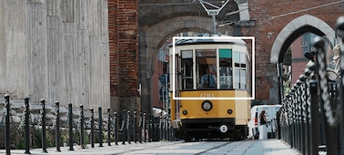 Image d’un sujet reconnaissable : un train