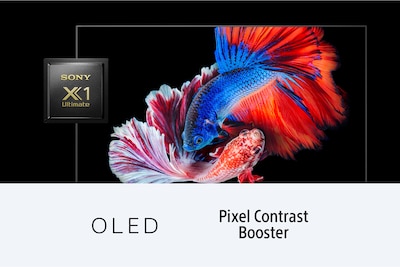 Fish showing OLED contrast