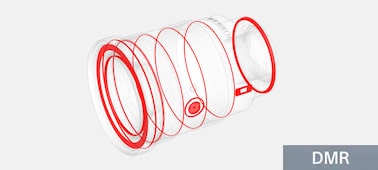 Illustration describing dust- and moisture-resistant design