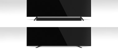 Flexible stand, soundbar-ready