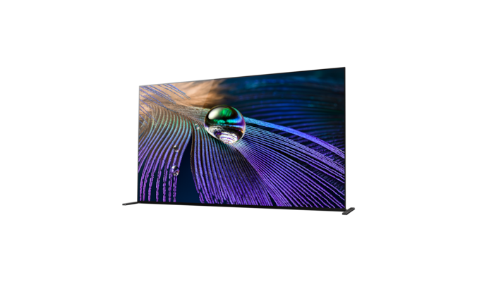 A90J BRAVIA XR TV angled shot