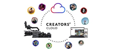 Illustration du concept de Creators’ Cloud