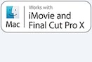 Compatible avec iMovie/Final Cut Pro X